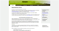 Desktop Screenshot of notarisgroen.nl